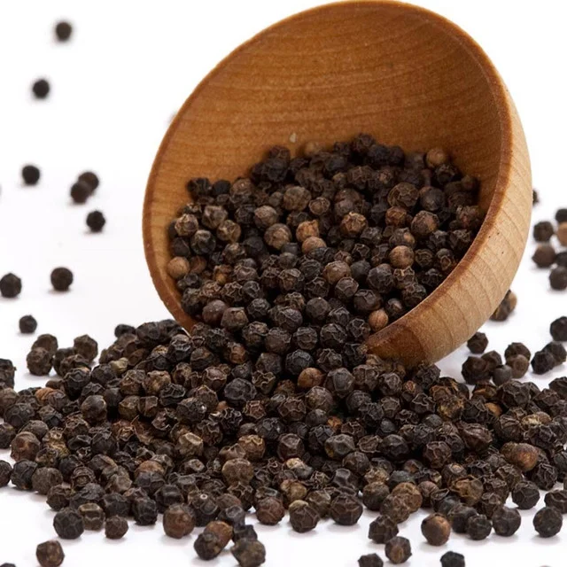 Black peppercorns